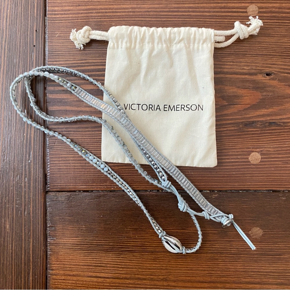 Victoria Emerson Blue Wrap Around Bracelet